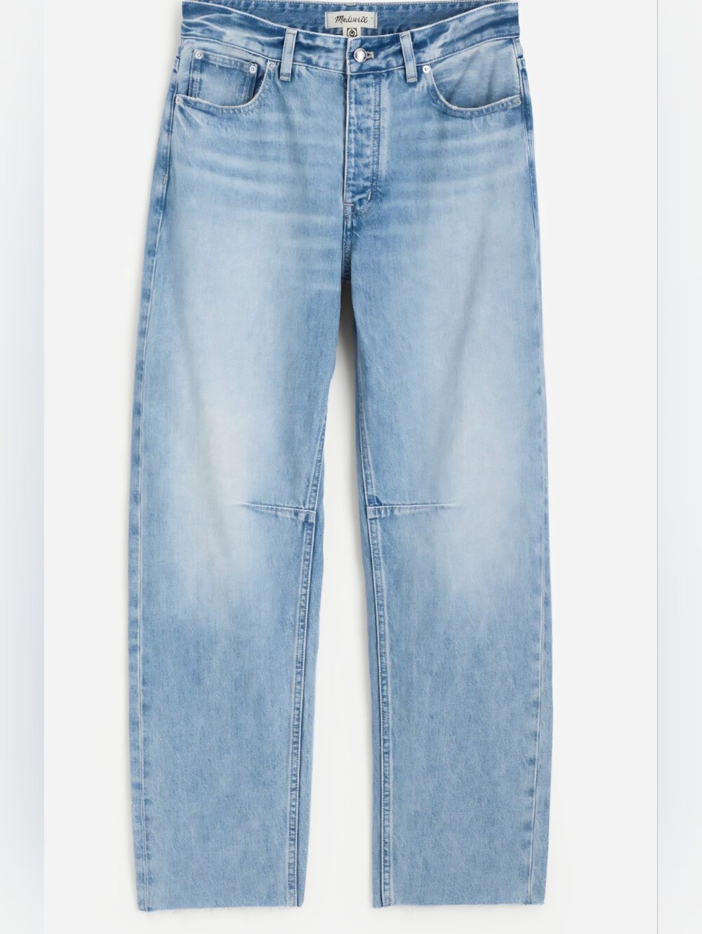 Madewell The Darted Barrel-Leg Jean